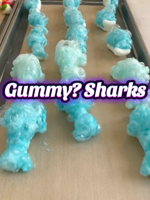 Miniatura del video de TikTok: gummy sharks liofilizados